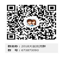 说明: 2018大创交流群群二维码